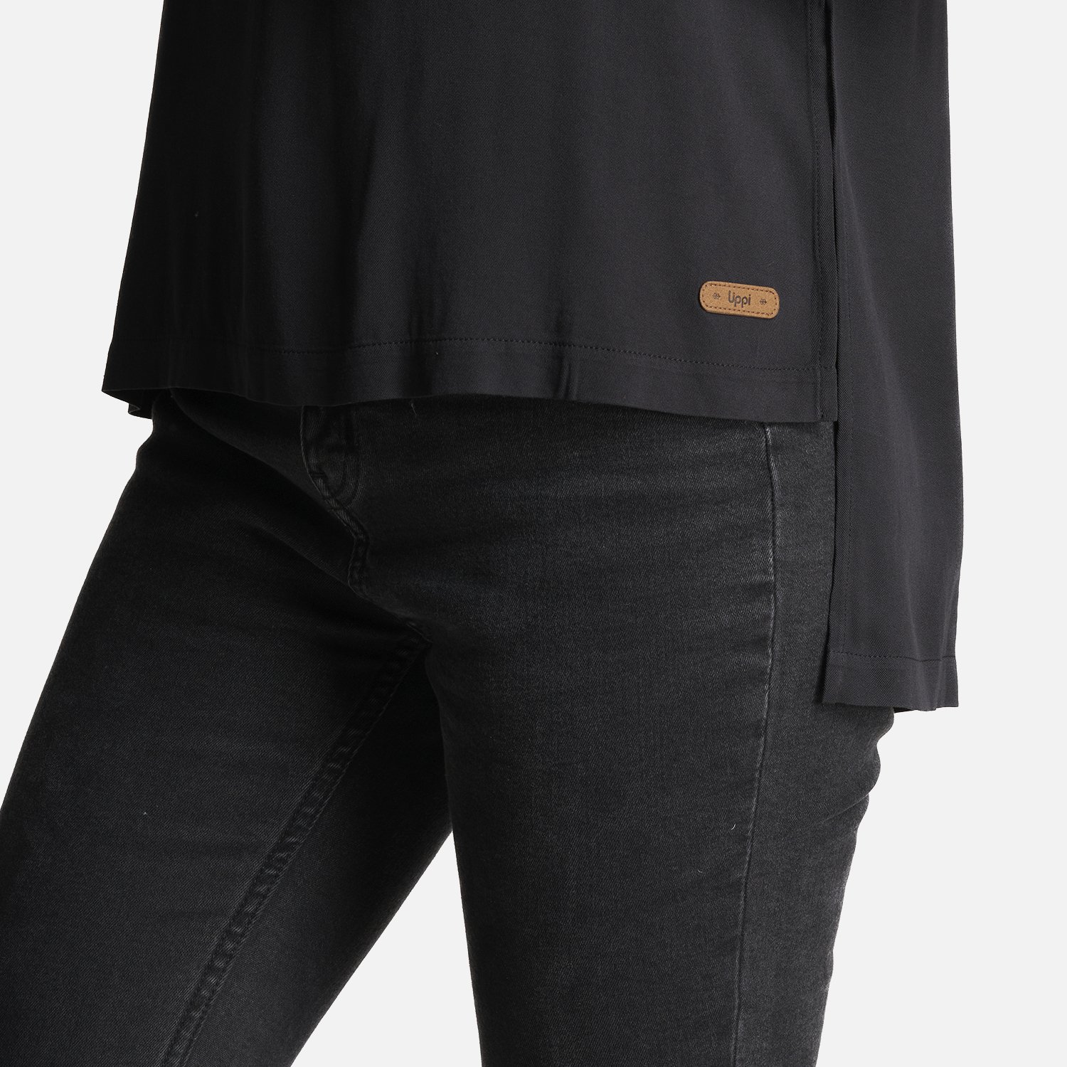 POLERA MUJER SUNSET T-SHIRT NEGRO LIPPI - 6