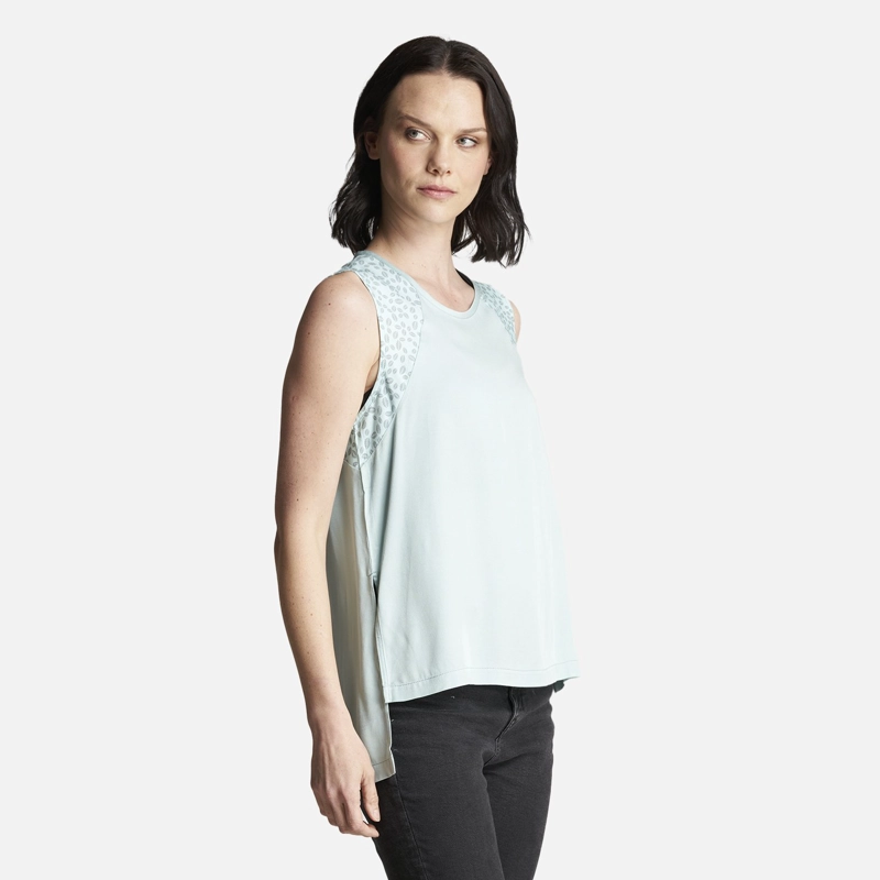 POLERA MUJER SUNSET T-SHIRT TURQUESA CLARO LIPPI - 3