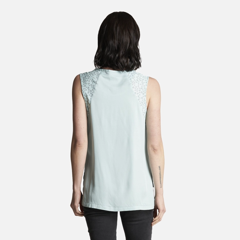 POLERA MUJER SUNSET T-SHIRT TURQUESA CLARO LIPPI - 4