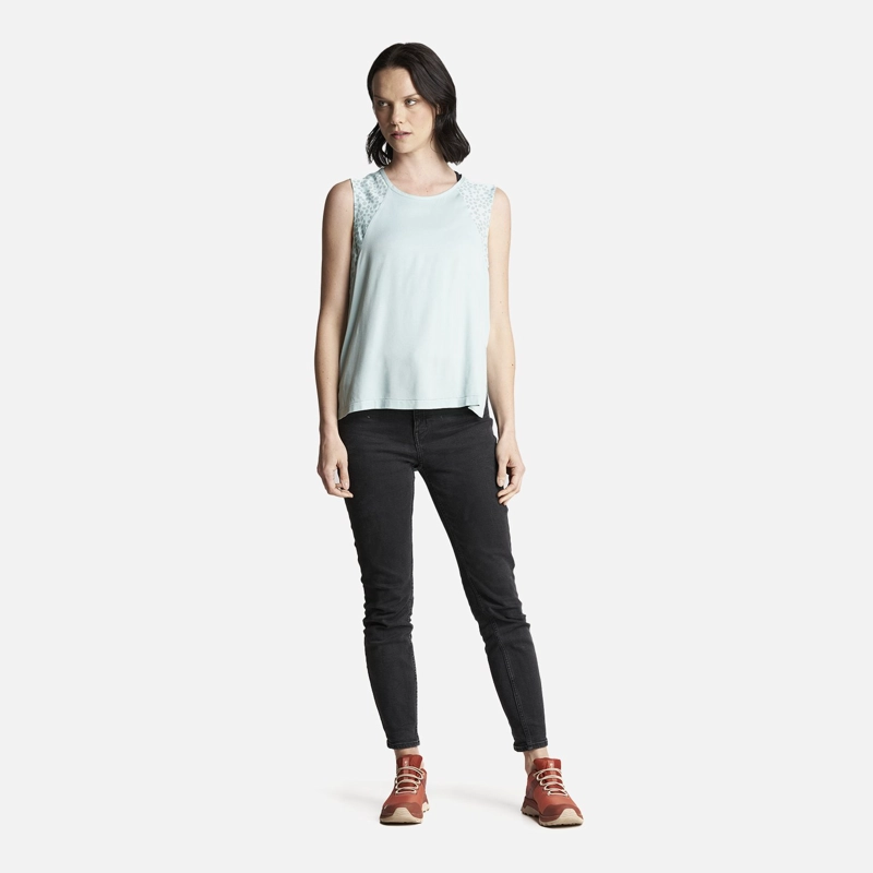 POLERA MUJER SUNSET T-SHIRT TURQUESA CLARO LIPPI - 7