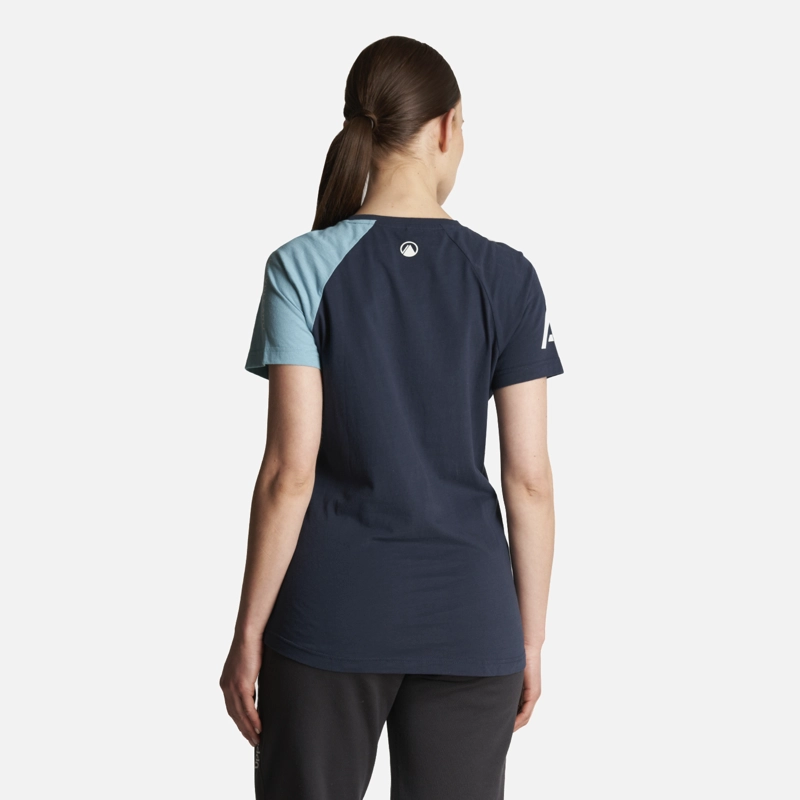 POLERA MUJER VULCANO COTTON SS T-SHIRT NEGRO LIPPI - 5