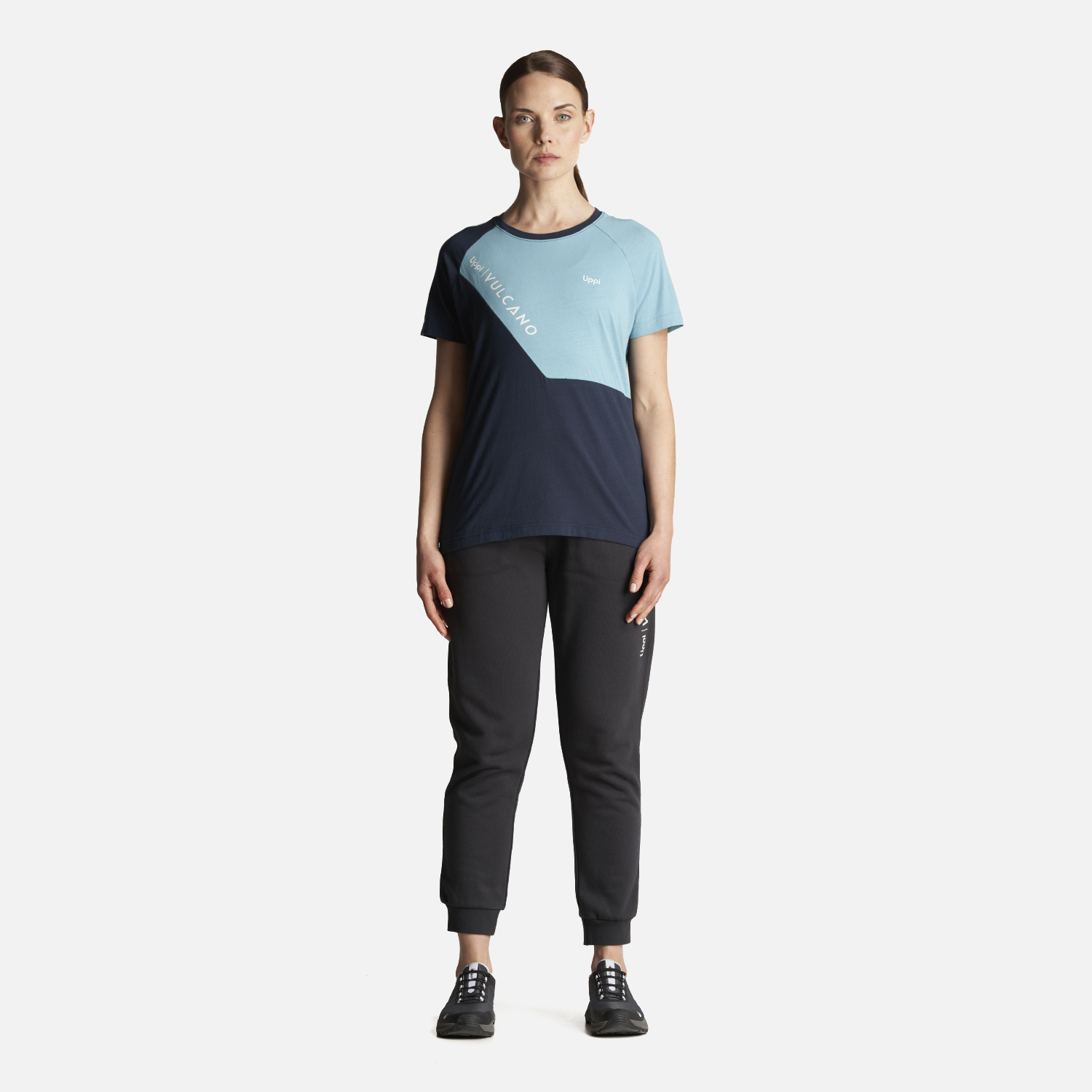 POLERA MUJER VULCANO COTTON SS T-SHIRT NEGRO LIPPI - 7