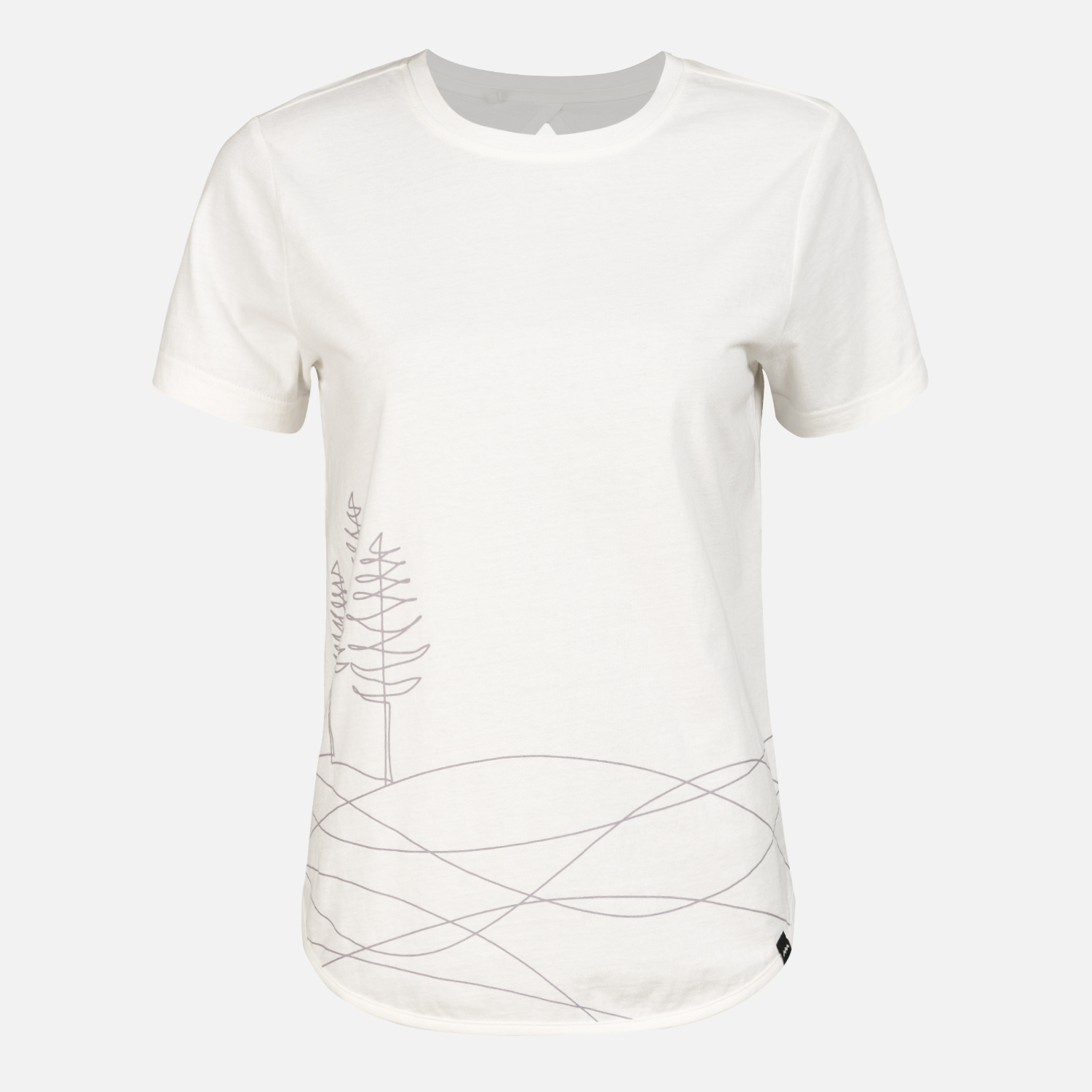 POLERA ALGODÓN NIÑA LIPPI BLANCO TEEN GIRL ESSENTIAL T-SHIRT - 1