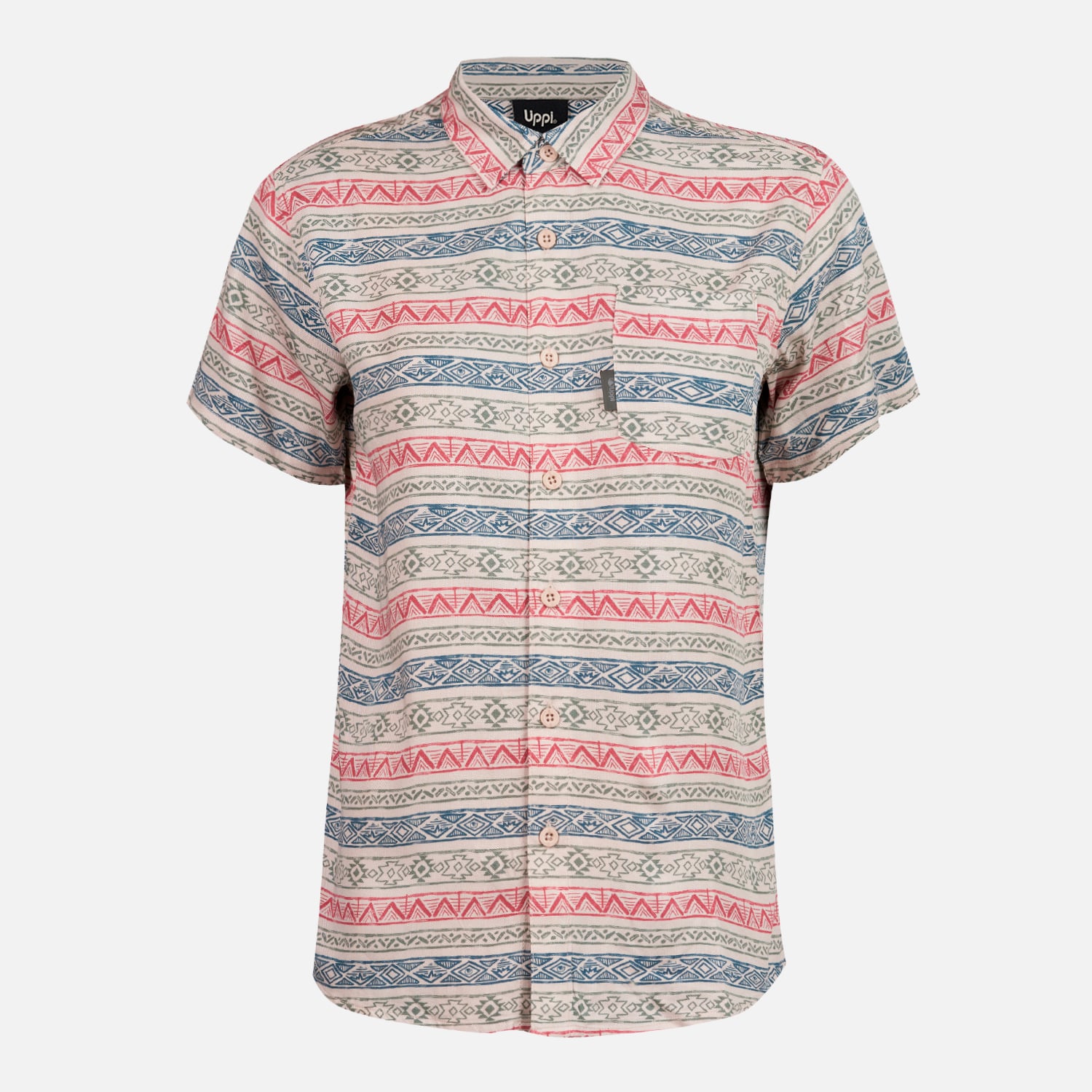 CAMISA ALGODÓN NIÑO LIPPI CRUDO TEEN BOY CLIFF SHIRT PRINT - 1