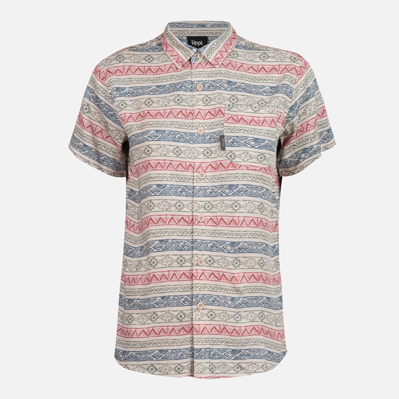 CAMISA ALGODÓN NIÑO LIPPI CRUDO TEEN BOY CLIFF SHIRT PRINT - 1
