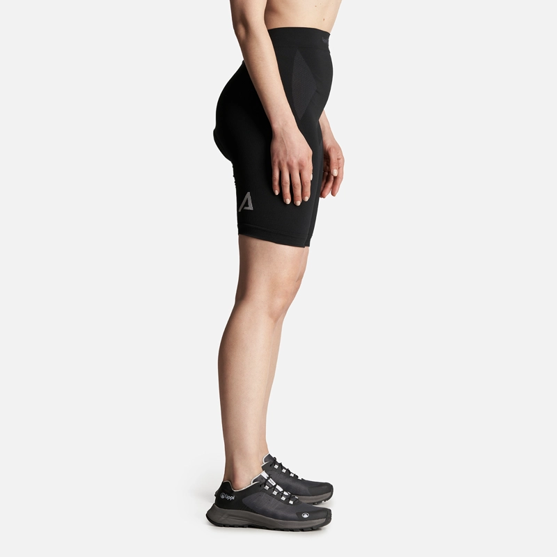 CALZA MUJER LIPPI NEGRO 4 BIKE SEAMLESS SHORT - 4