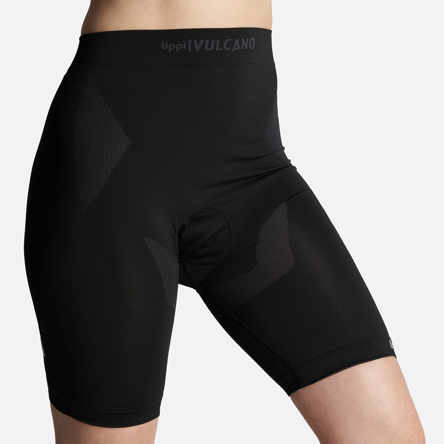 CALZA MUJER LIPPI NEGRO 4 BIKE SEAMLESS SHORT - 6