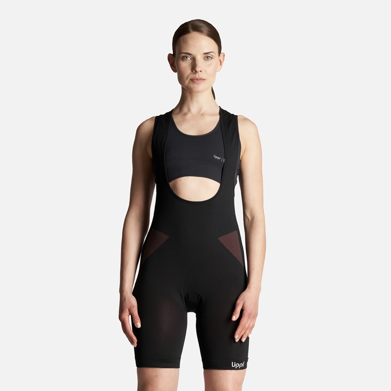 CALZA MUJER LIPPI GRAFITO 4 BIKE SUIT SEAMLESS SHORT - 2