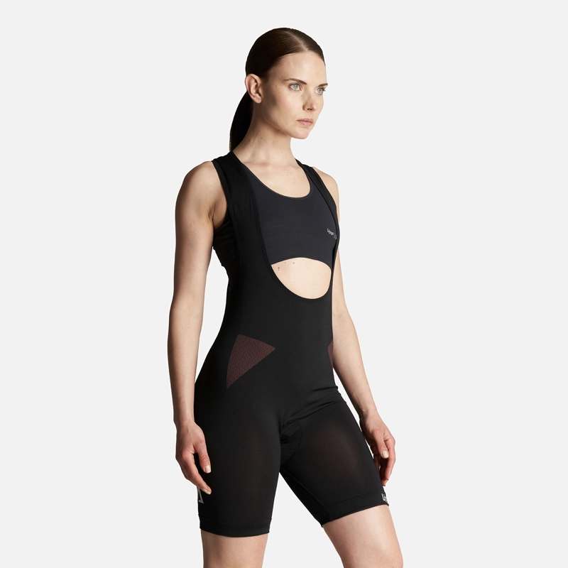 CALZA MUJER LIPPI GRAFITO 4 BIKE SUIT SEAMLESS SHORT - 3