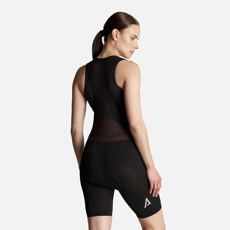 CALZA MUJER LIPPI GRAFITO 4 BIKE SUIT SEAMLESS SHORT - 5