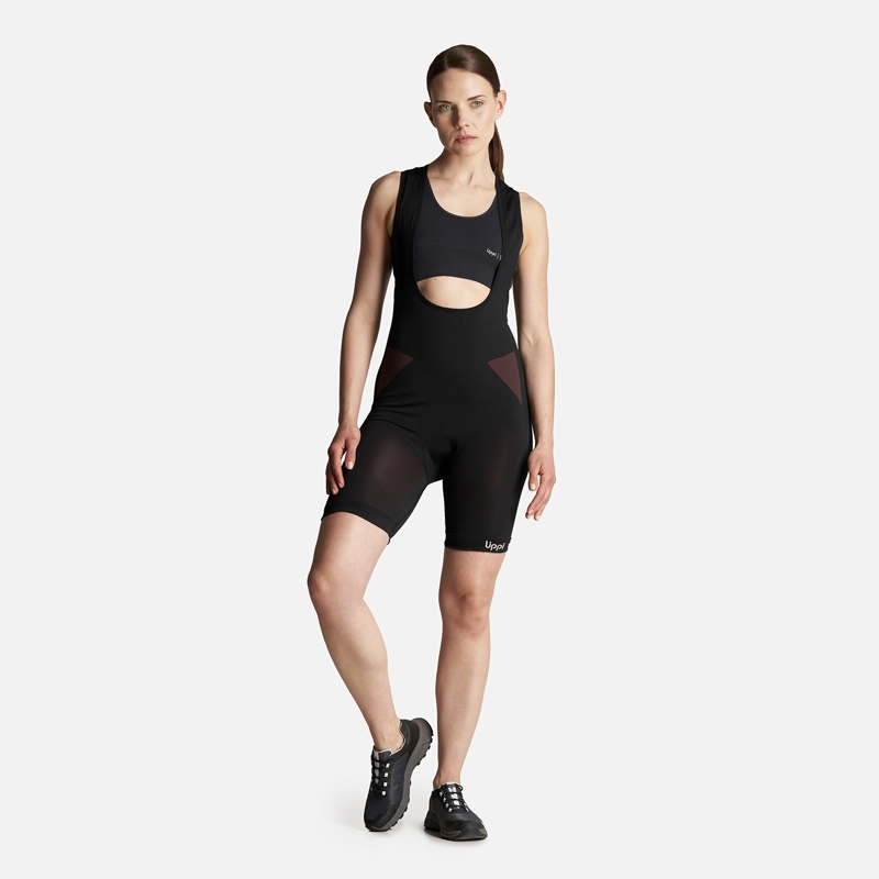 CALZA MUJER LIPPI GRAFITO 4 BIKE SUIT SEAMLESS SHORT - 9