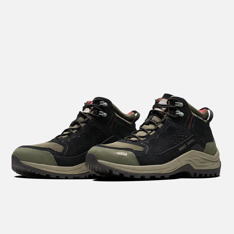 BOTIN MUJER PAMPA VERDE MILITAR HAKA HONU - 2