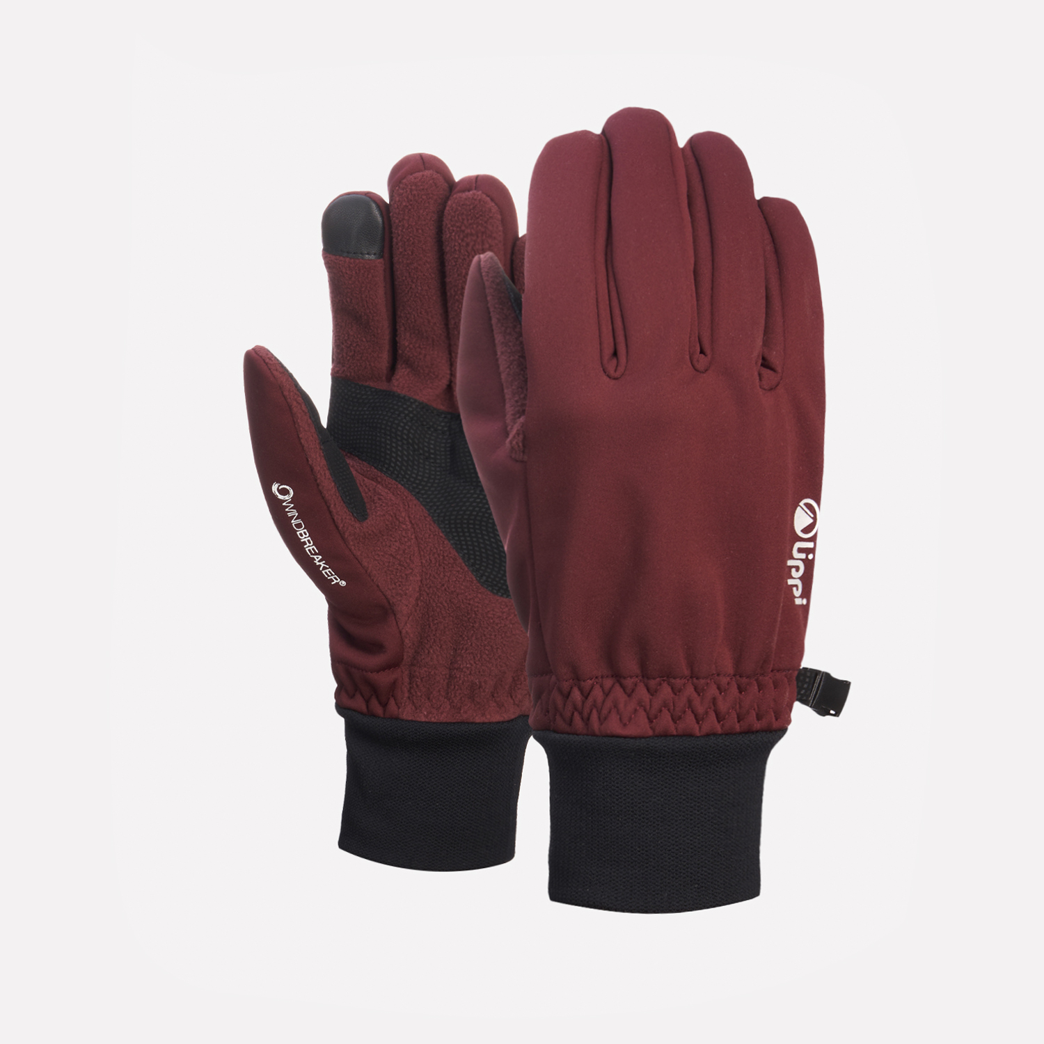 GUANTE OUTDOOR LIPPI UNISEX COLDBLOCK SOFTSHELL GLOVE BURDEO - 1