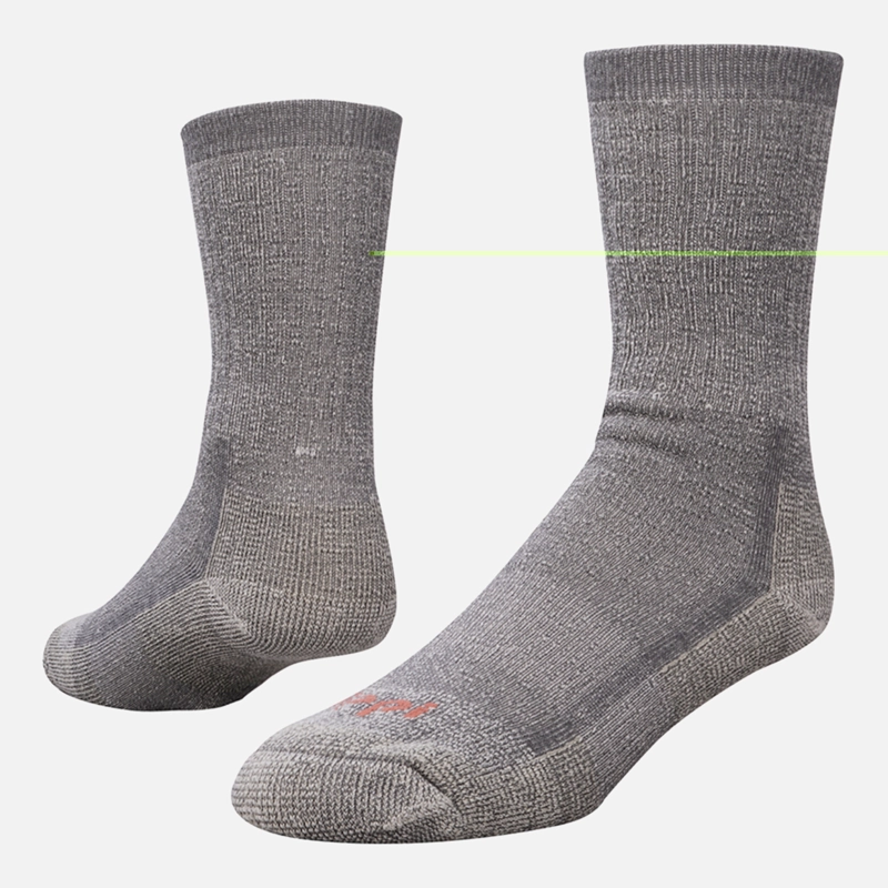 CALCETÍN LANA UNISEX LIPPI NOTRO GRIS MELANGE - 1