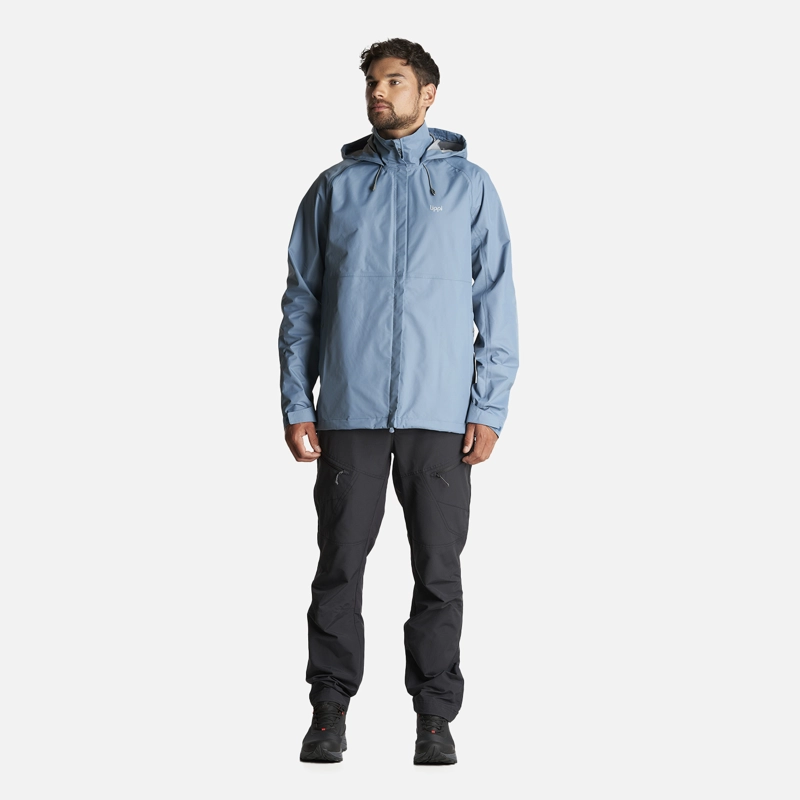 CHAQUETA HOMBRE ALPINE B-DRY HOODY JACKET AZUL PIEDRA LIPPI - 9