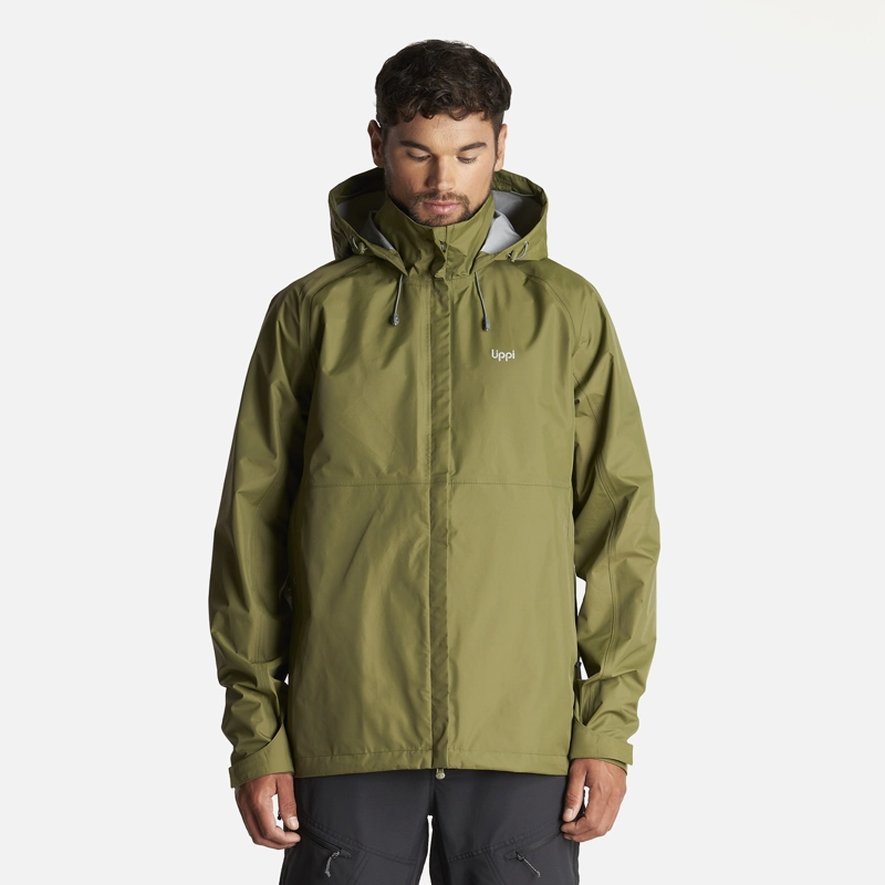 CHAQUETA HOMBRE ALPINE B-DRY HOODY JACKET VERDE LIPPI - 2