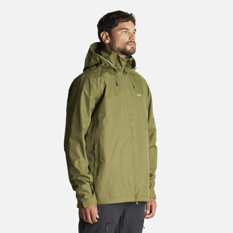CHAQUETA HOMBRE ALPINE B-DRY HOODY JACKET VERDE LIPPI - 3