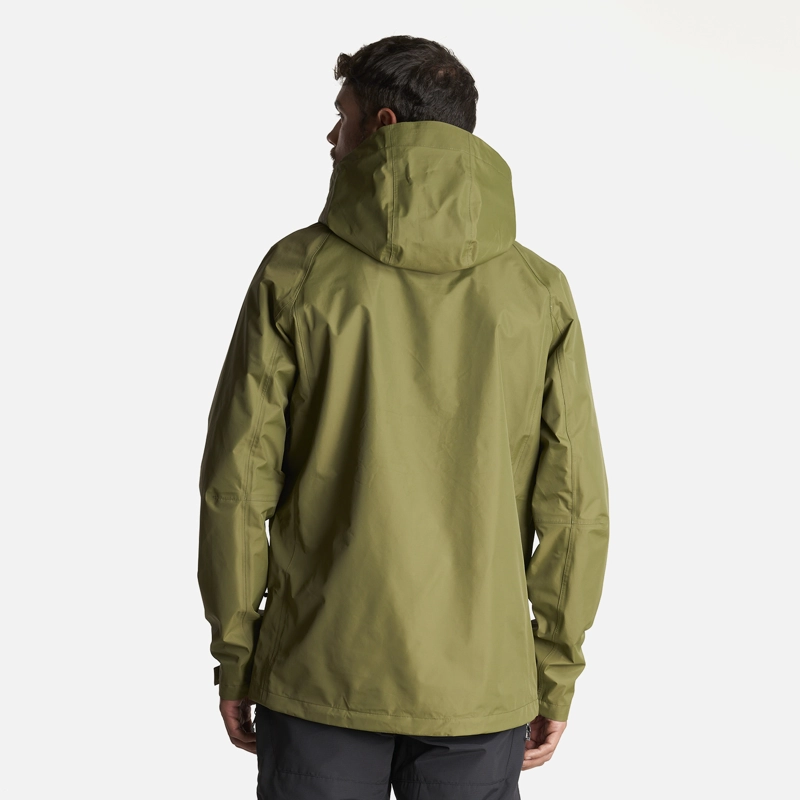 CHAQUETA HOMBRE ALPINE B-DRY HOODY JACKET VERDE LIPPI - 4