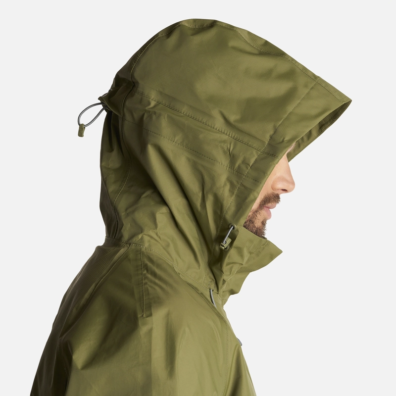 CHAQUETA HOMBRE ALPINE B-DRY HOODY JACKET VERDE LIPPI - 5
