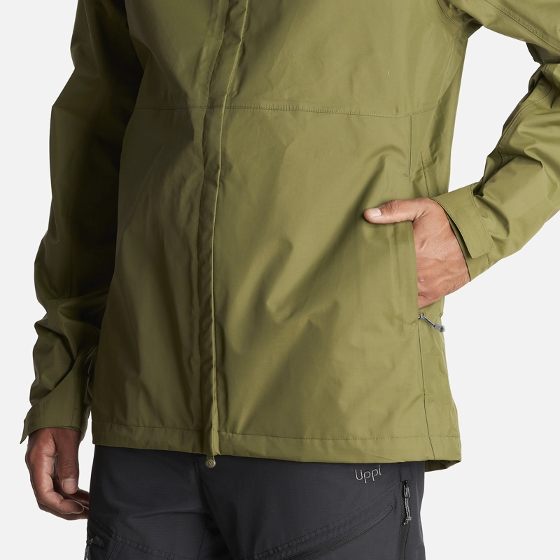 CHAQUETA HOMBRE ALPINE B-DRY HOODY JACKET VERDE LIPPI - 6