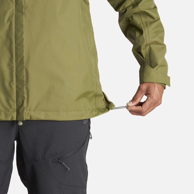CHAQUETA HOMBRE ALPINE B-DRY HOODY JACKET VERDE LIPPI - 7