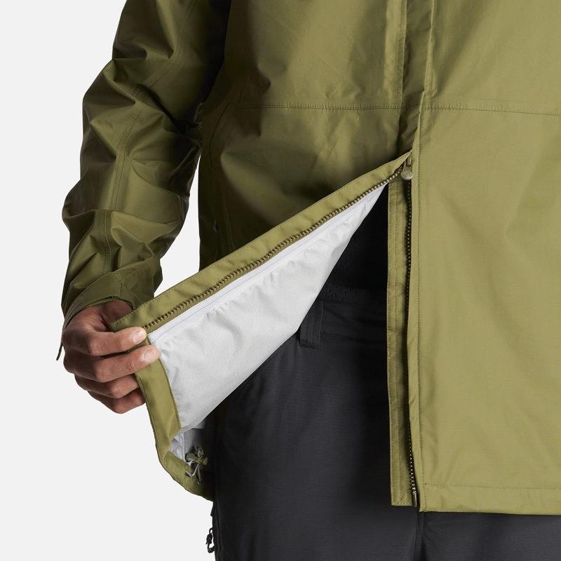 CHAQUETA HOMBRE ALPINE B-DRY HOODY JACKET VERDE LIPPI - 8