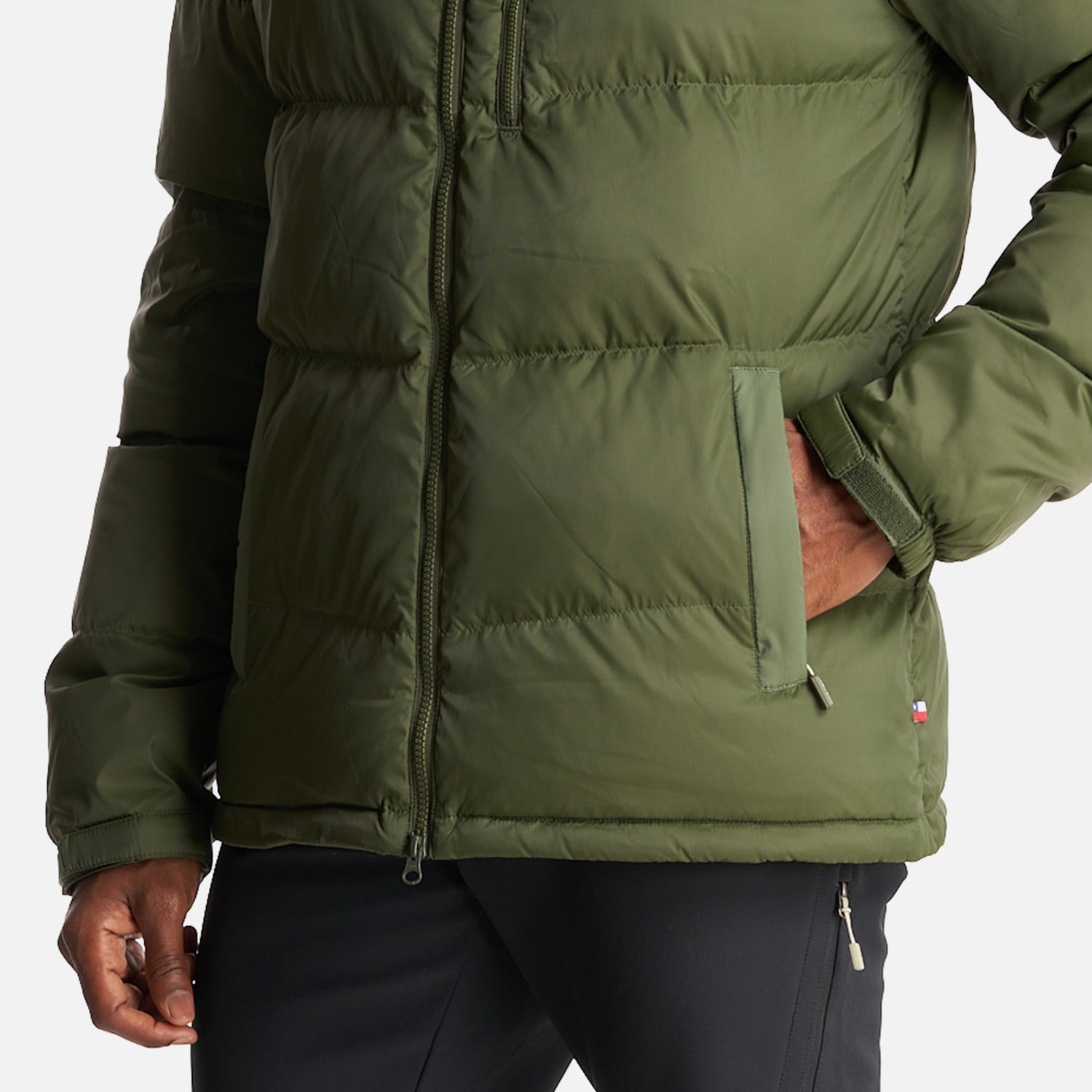 CHAQUETA HOMBRE CAMPO BASE VERDE MILITAR HAKA HONU - 7