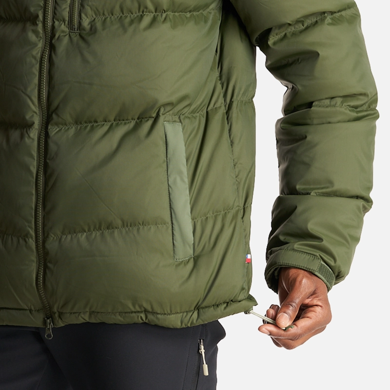 CHAQUETA HOMBRE CAMPO BASE VERDE MILITAR HAKA HONU - 8