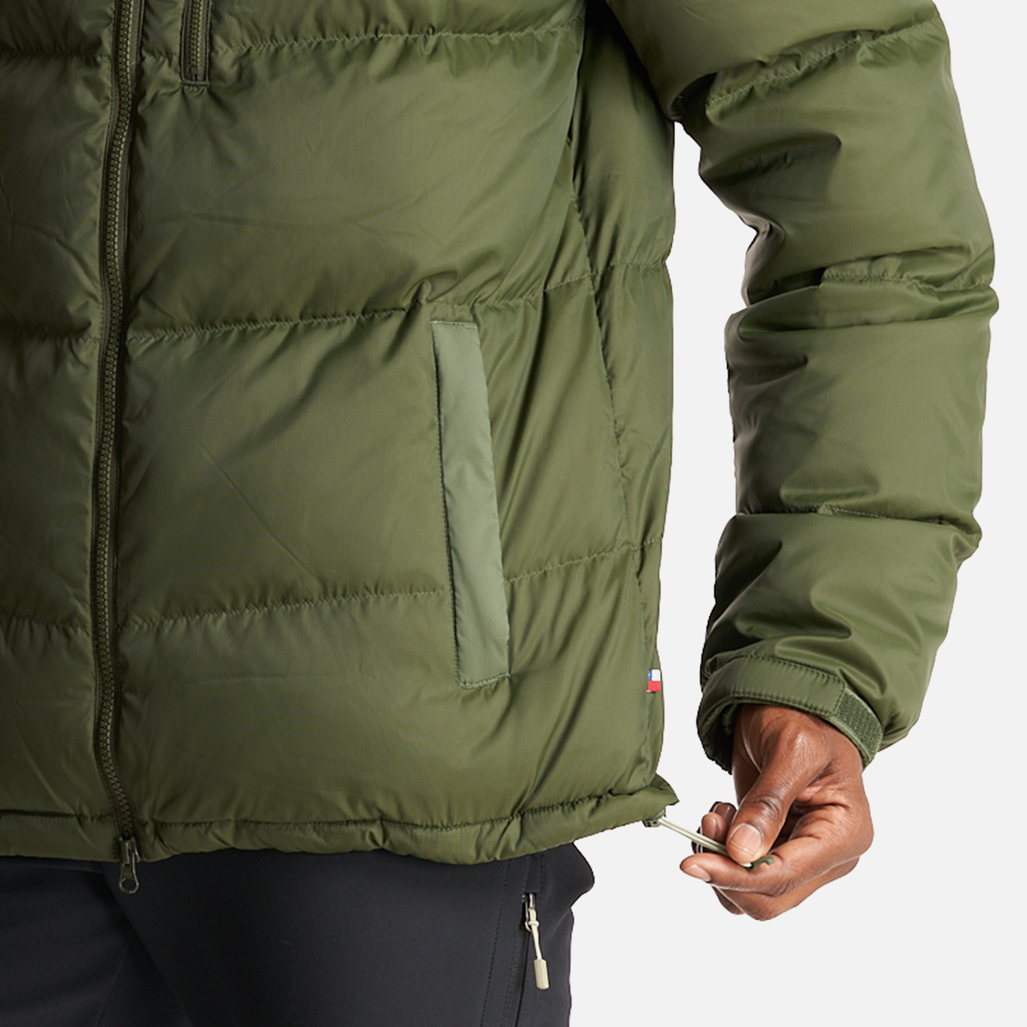 CHAQUETA HOMBRE CAMPO BASE VERDE MILITAR HAKA HONU - 8