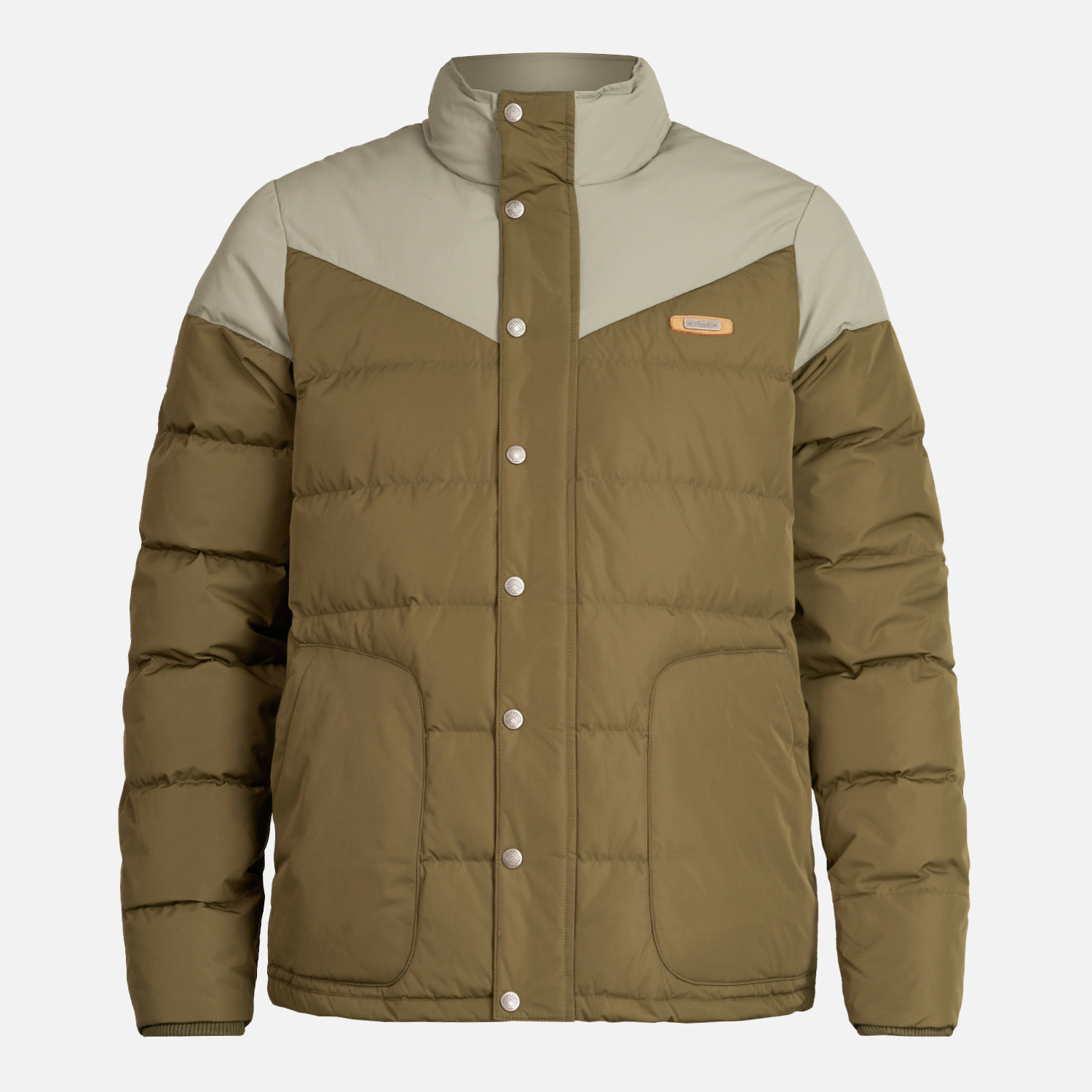 CHAQUETA HOMBRE KOBUK DOWN JACKET VERDE MILITAR LIPPI - 1