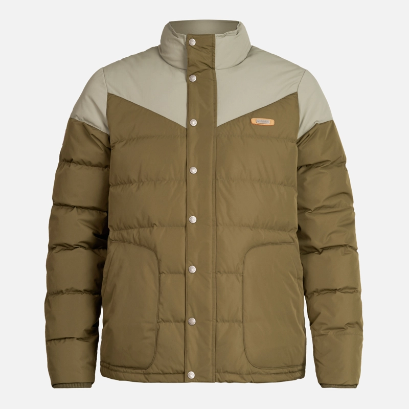 CHAQUETA HOMBRE KOBUK DOWN JACKET VERDE MILITAR LIPPI - 1