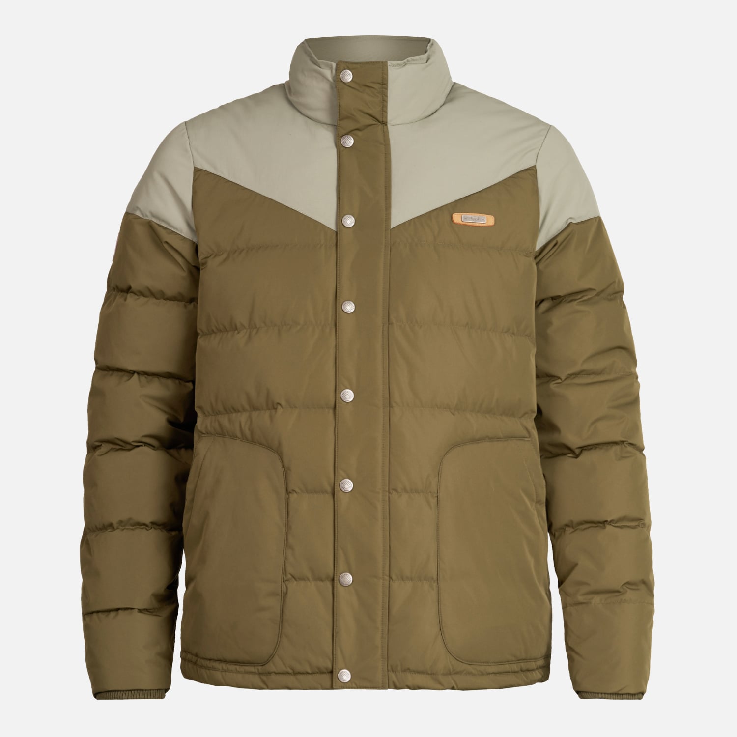 CHAQUETA HOMBRE KOBUK DOWN JACKET VERDE MILITAR LIPPI - 1