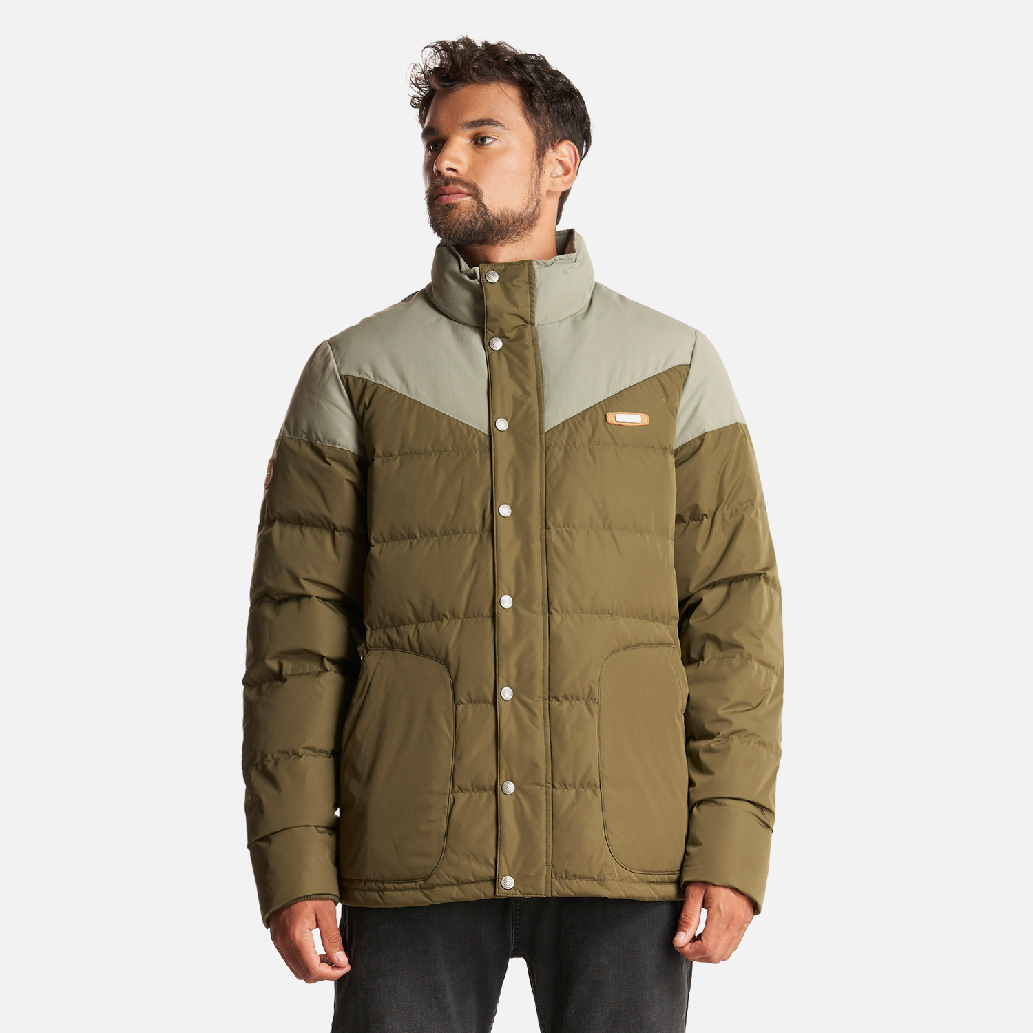 CHAQUETA HOMBRE KOBUK DOWN JACKET VERDE MILITAR LIPPI - 2