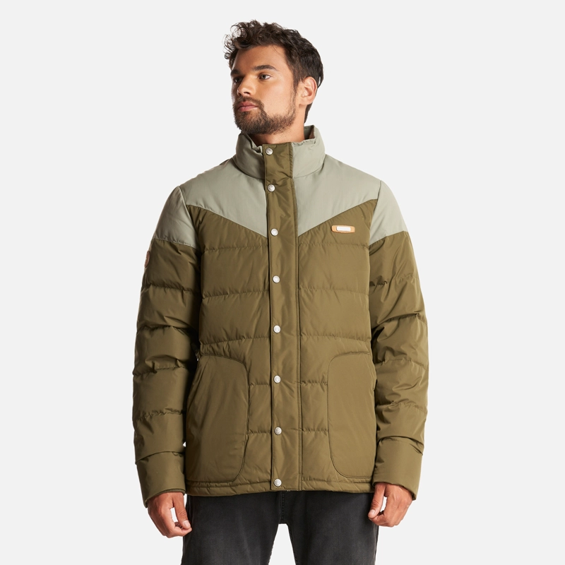 CHAQUETA HOMBRE KOBUK DOWN JACKET VERDE MILITAR LIPPI - 2