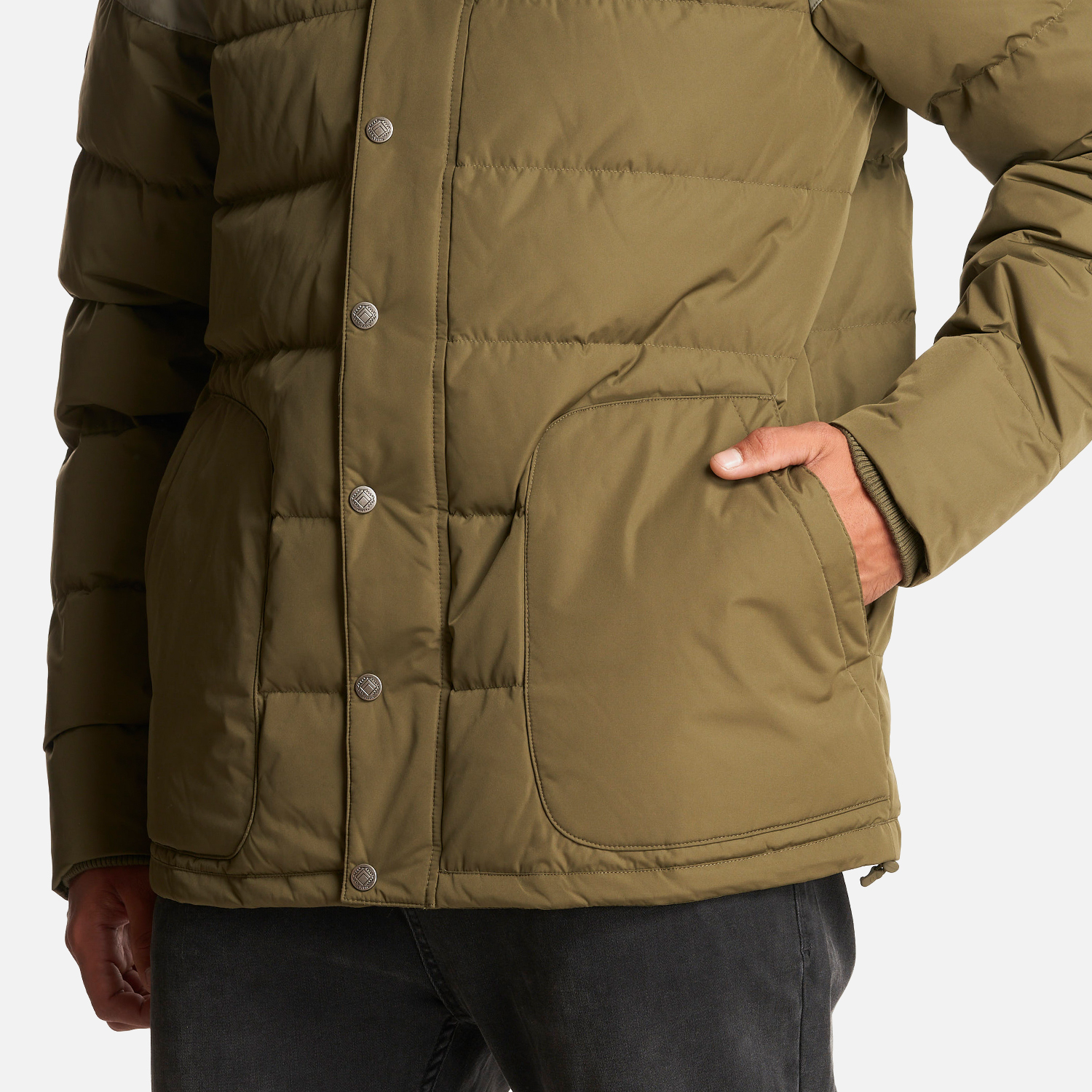 CHAQUETA HOMBRE KOBUK DOWN JACKET VERDE MILITAR LIPPI - 6