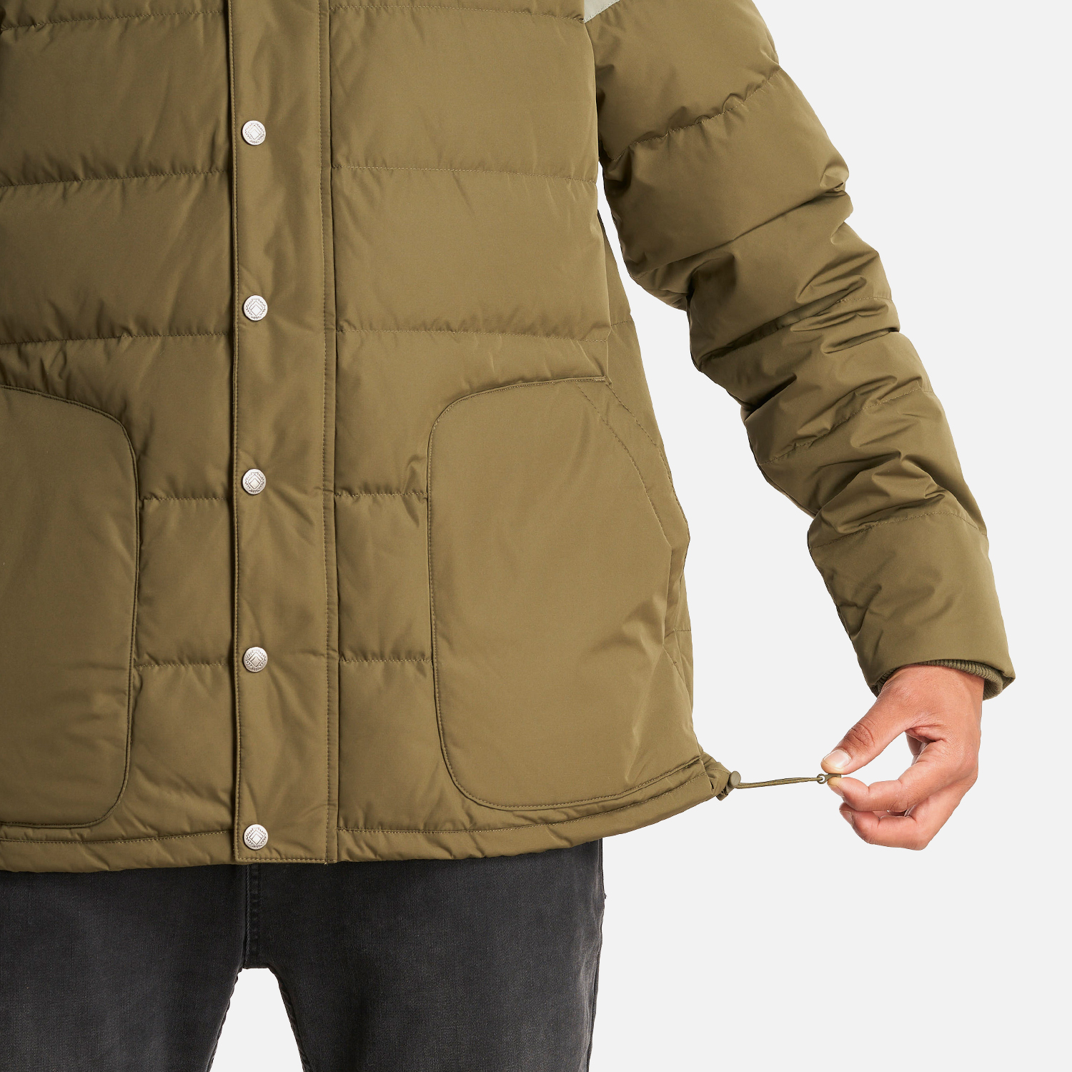 CHAQUETA HOMBRE KOBUK DOWN JACKET VERDE MILITAR LIPPI - 7