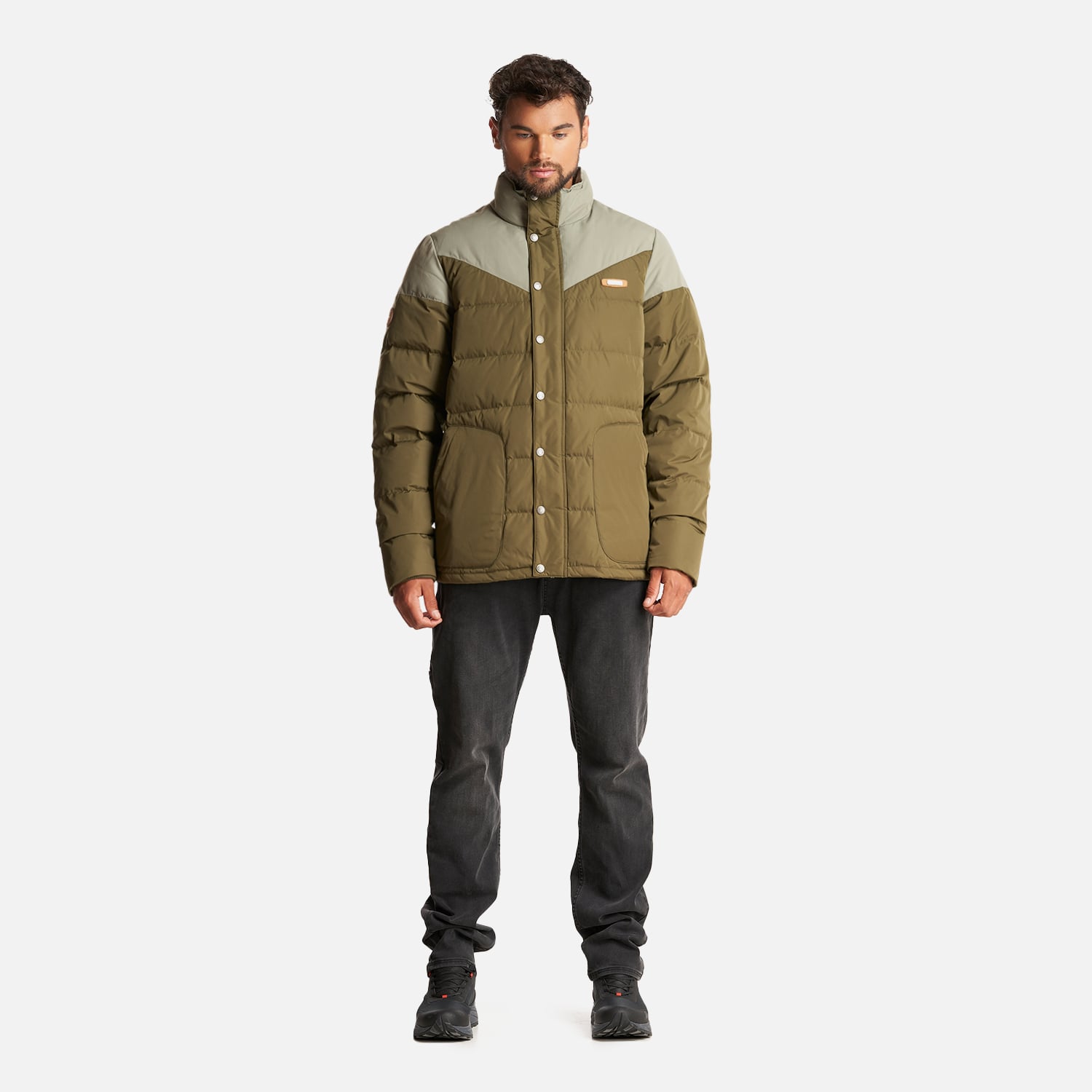 CHAQUETA HOMBRE KOBUK DOWN JACKET VERDE MILITAR LIPPI - 8