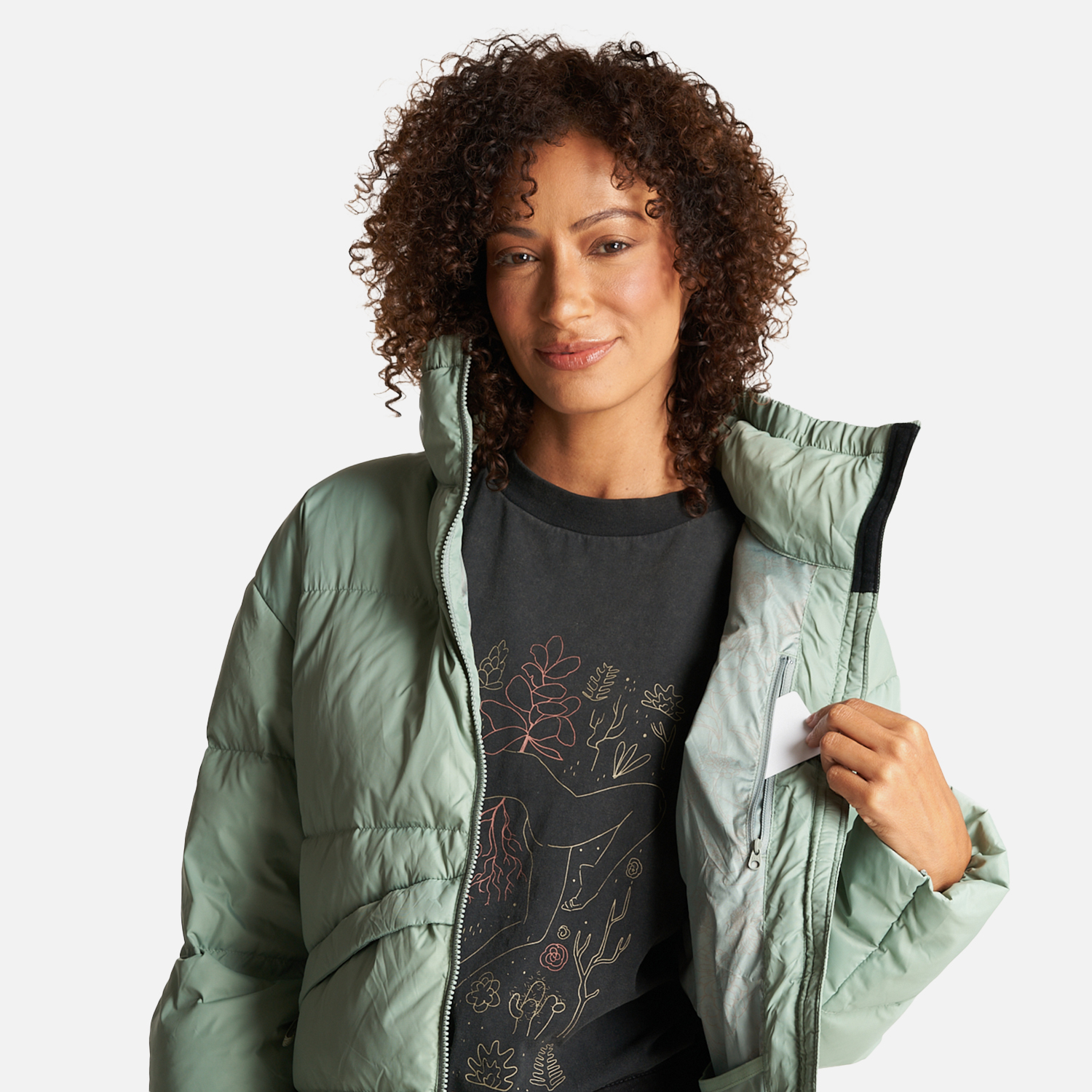 CHAQUETA MUJER CAMPO BASE JADE HAKA HONU - 9