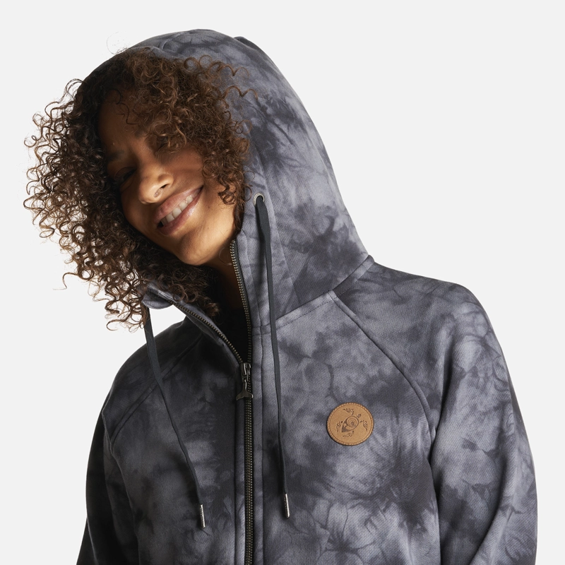 POLERON MUJER REFUGIA-T NEGRO HAKA HONU - 5