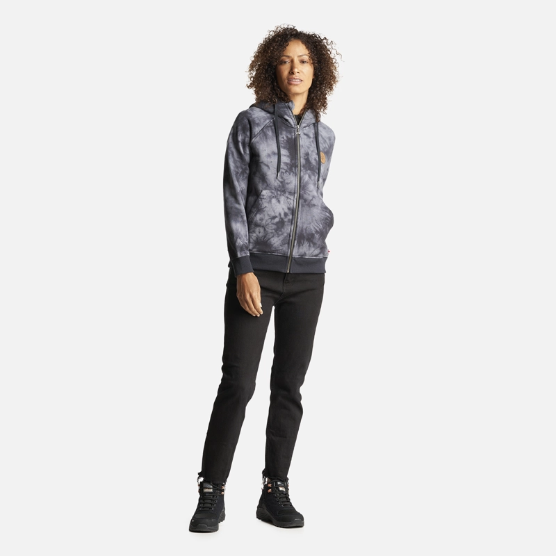 POLERON MUJER REFUGIA-T NEGRO HAKA HONU - 8