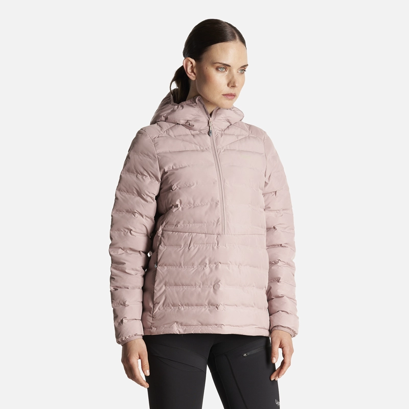CHAQUETA MUJER SNOWMASS STEAM-PRO 14 ZIP ROSA CLARO LIPPI - 3