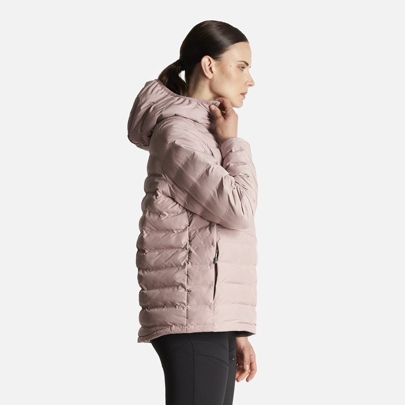 CHAQUETA MUJER SNOWMASS STEAM-PRO 14 ZIP ROSA CLARO LIPPI - 4
