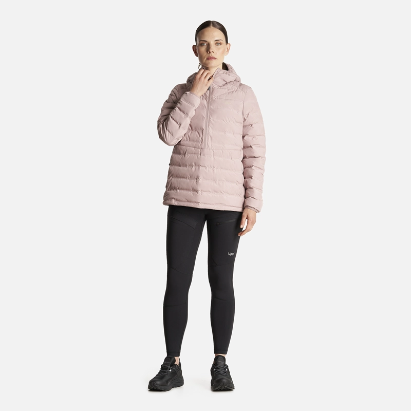 CHAQUETA MUJER SNOWMASS STEAM-PRO 14 ZIP ROSA CLARO LIPPI - 8