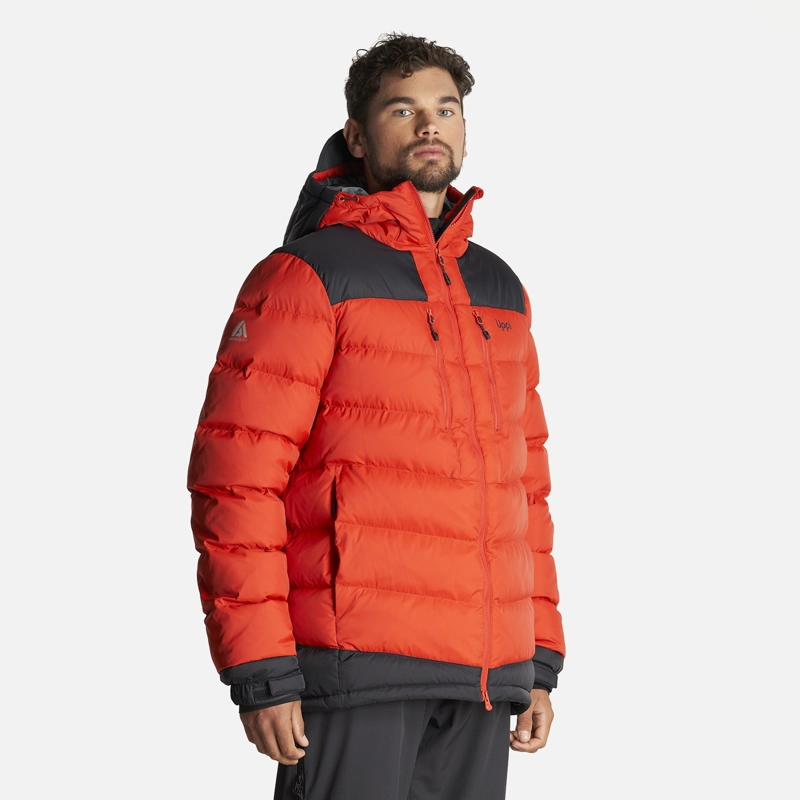 CHAQUETA HOMBRE ANNAPURNA DOWN HOODY JACKET ROJO TOMATE LIPPI - 3