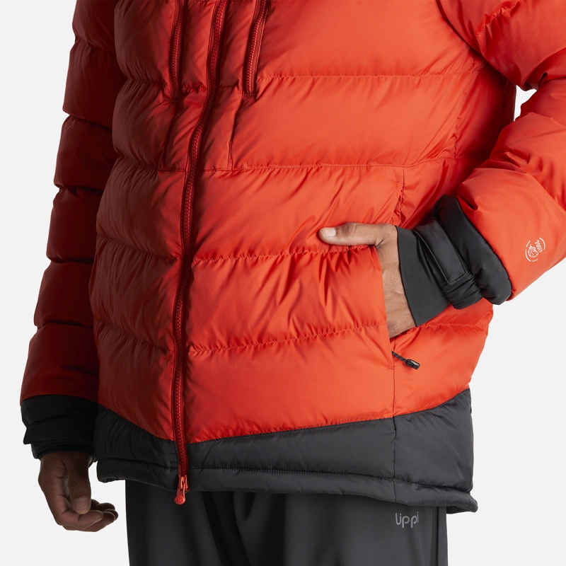 CHAQUETA HOMBRE ANNAPURNA DOWN HOODY JACKET ROJO TOMATE LIPPI - 8