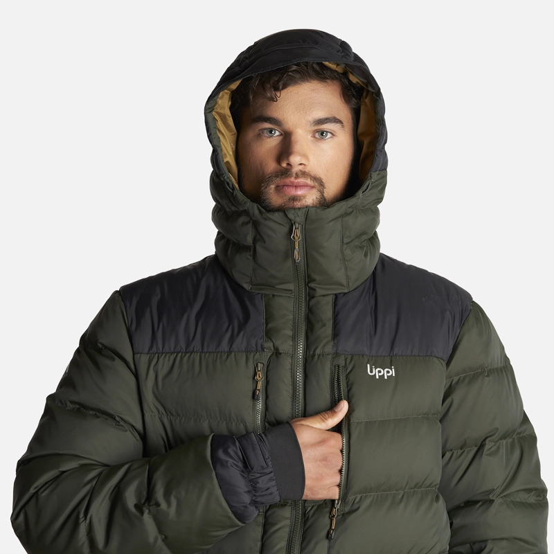 CHAQUETA HOMBRE ANNAPURNA DOWN HOODY JACKET VERDE OSCURO LIPPI - 6