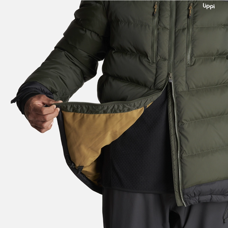 CHAQUETA HOMBRE ANNAPURNA DOWN HOODY JACKET VERDE OSCURO LIPPI - 9