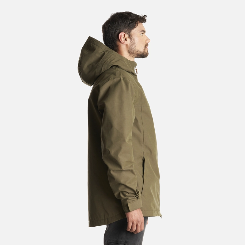 CHAQUETA HOMBRE CITIZEN WARM B-DRY HOODY JACKET VERDE MILITAR LIPPI - 4