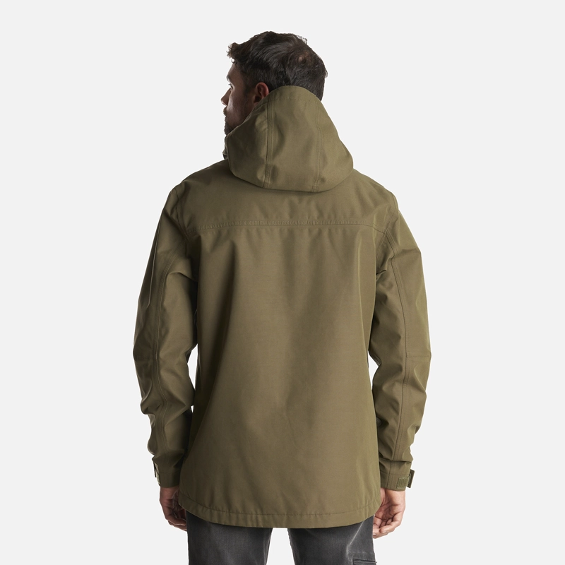 CHAQUETA HOMBRE CITIZEN WARM B-DRY HOODY JACKET VERDE MILITAR LIPPI - 5
