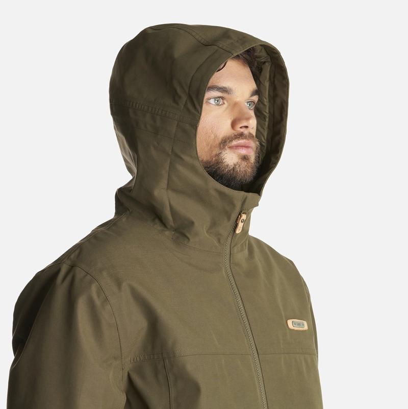 CHAQUETA HOMBRE CITIZEN WARM B-DRY HOODY JACKET VERDE MILITAR LIPPI - 6